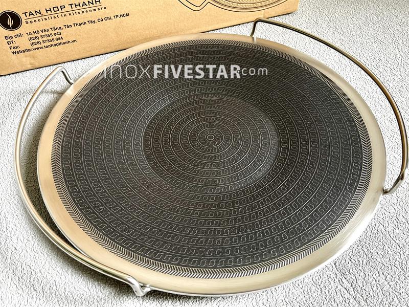 Chảo Nướng BBQ Chống Dính Blackcube Fivestar 34cm