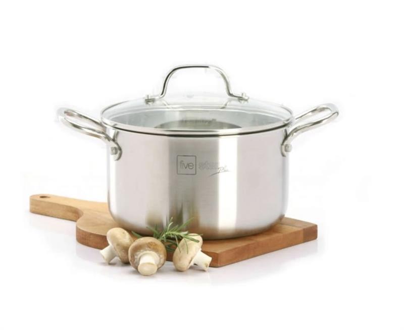 Nồi Inox 304 3 Lớp Đúc Liền Thân Cao Cấp 18cm