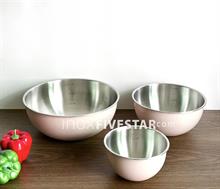 Bộ Tô Trộn Inox 304 Phủ Màu Fivestar Plus 14cm - 20cm - 26cm